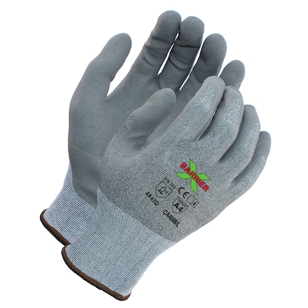 A4 Cut Resistant, Textreme Knit, Luxfoam Coated Glove, M